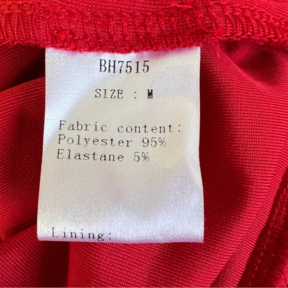 Hot Fashionista Red Matilda Velvet Long Sleeve Pleated Hem Mini Dress - Picture 12 of 16